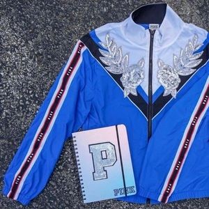 VSPINK EMBROIDERED ANORAK (70s STYLE)